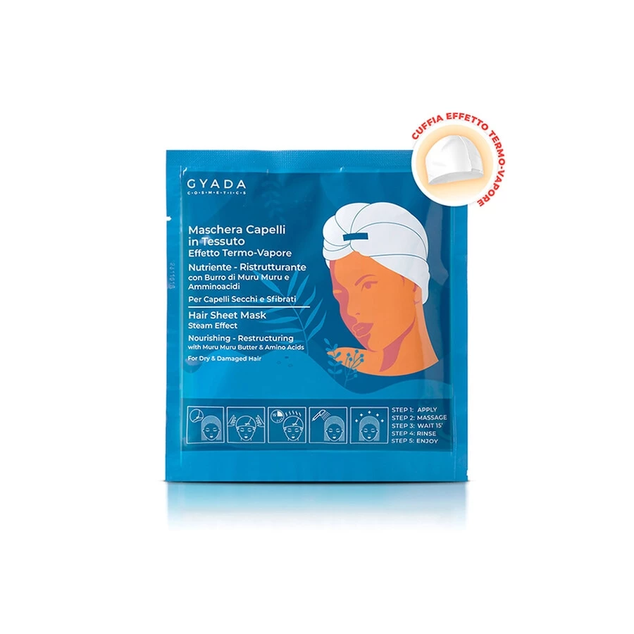 Gyada Cosmetics Maschera Capelli In Tessuto - Nutriente E Ristrutturante 1 Gyada Cosmetics Maschera Capelli In Tessuto - Nutriente E Ristrutturante