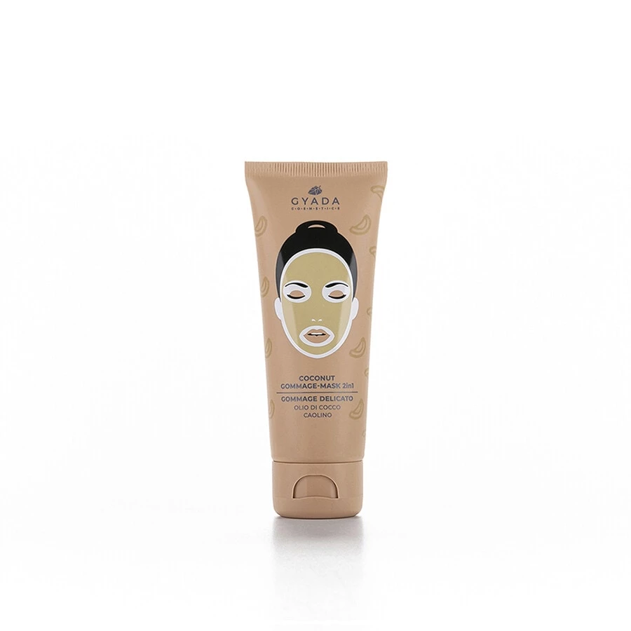 Gyada Cosmetics Coconut Gommage Mask 2 In 1 Maschera Viso